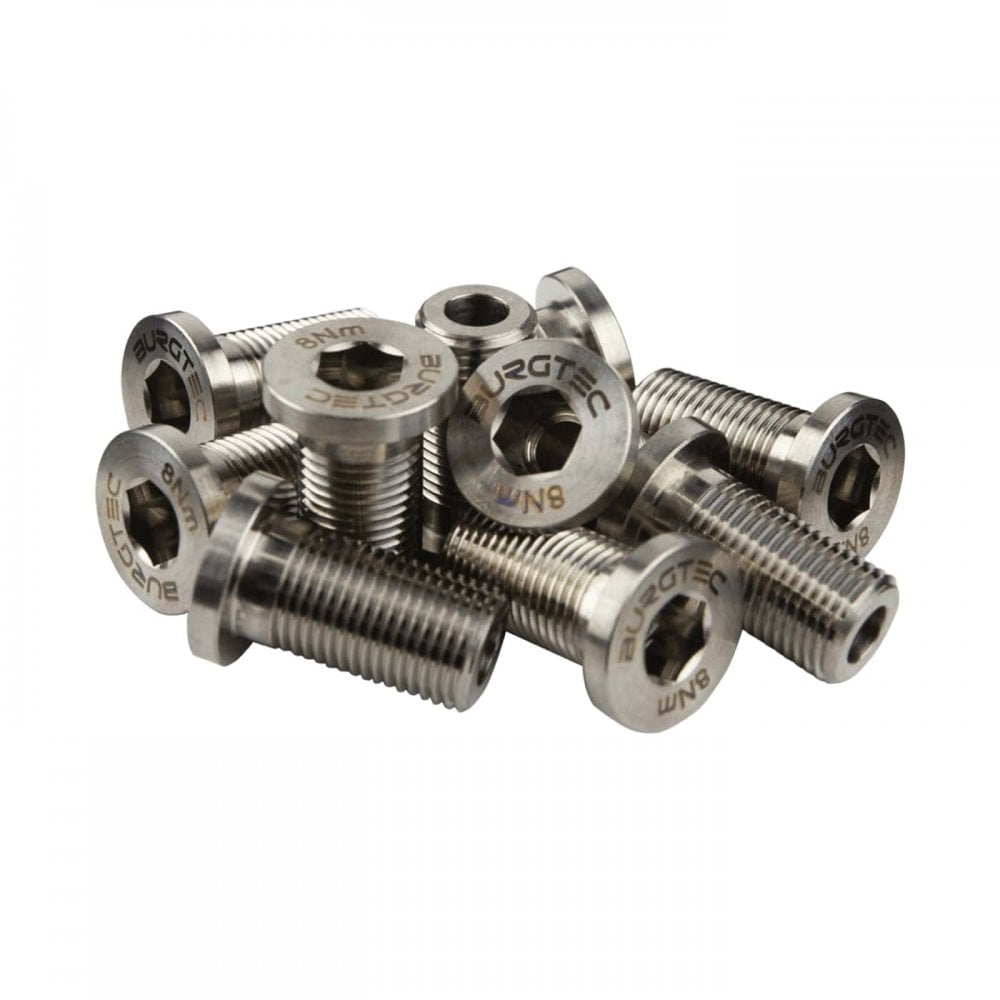 Burgtec Evil Flip Chip + Bone Link Titanium Bolt Kit - Set of 10