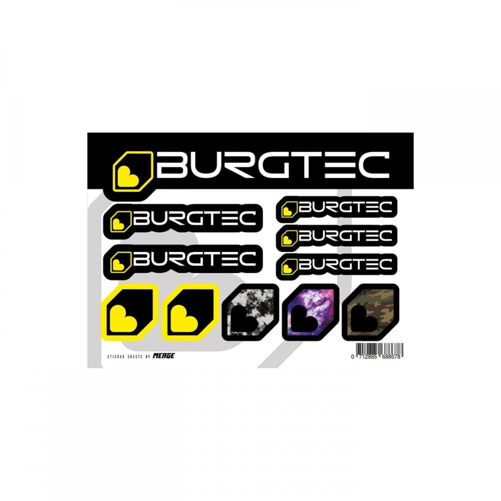 Burgtec Sticker Sheet