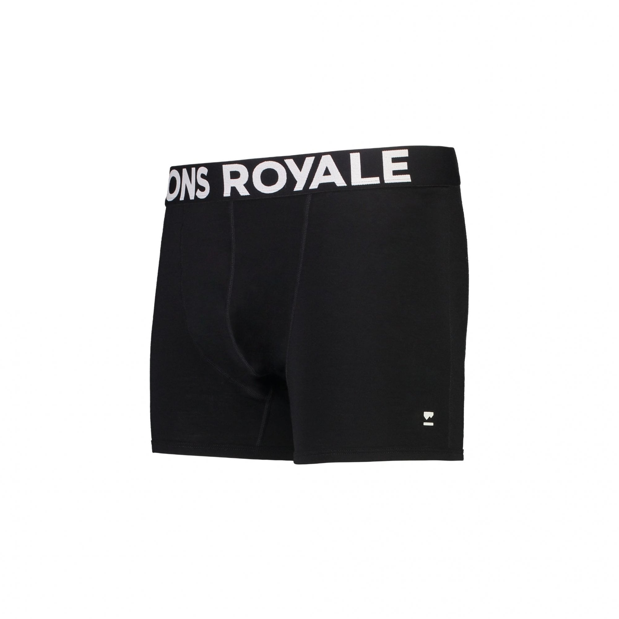 Mons Royale Hold 'em Shorty Boxer Black