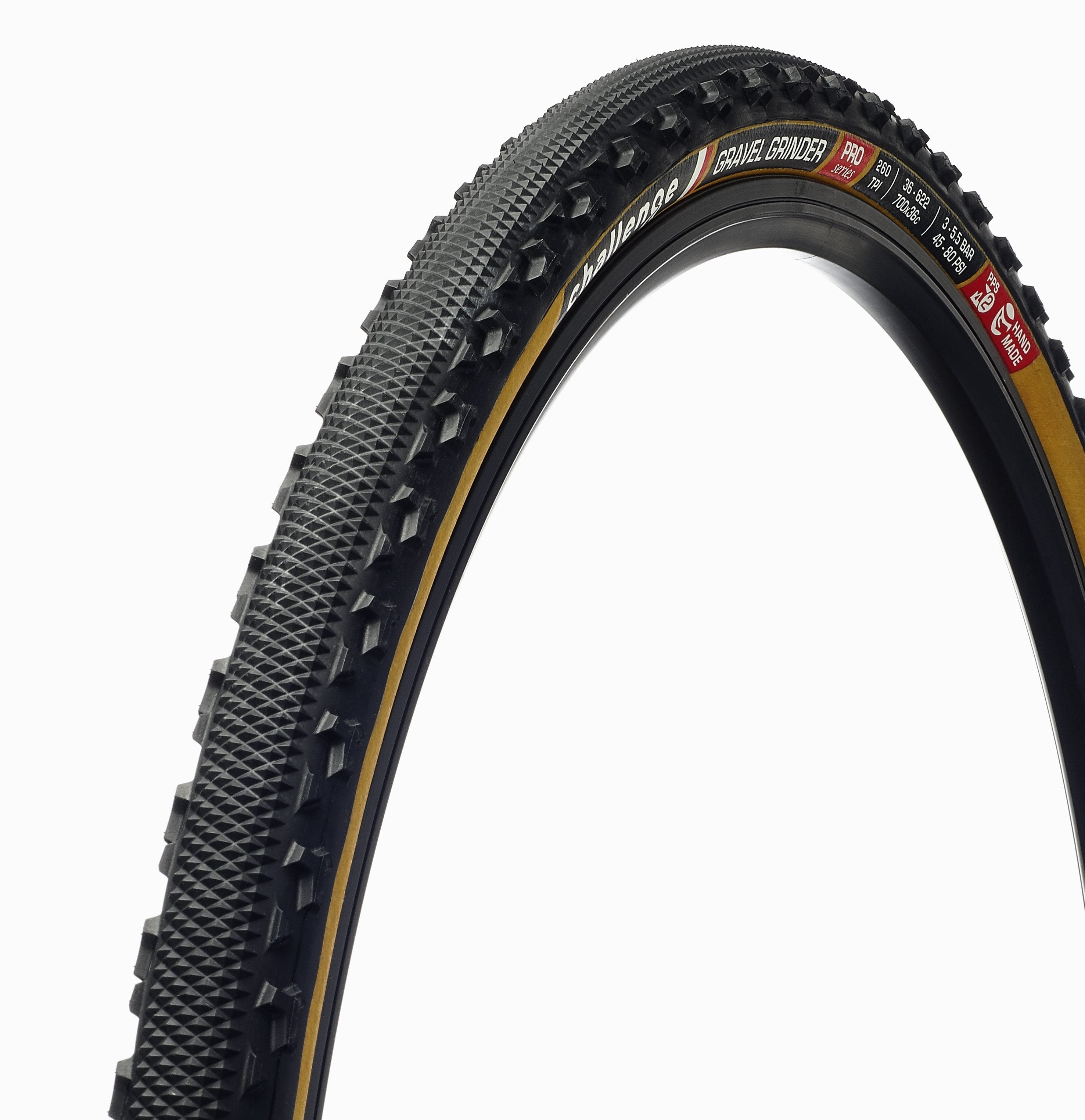 Challenge Gravel Grinder Pro Handmade Clincher Tyre