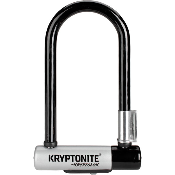 Kryptonite Kryptolok Mini U-Lock with Flexframe Bracket Sold Secure Gold