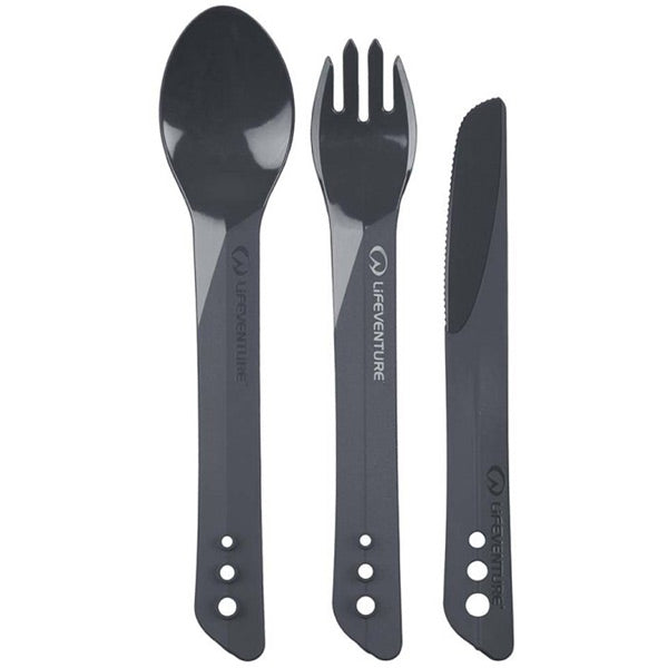 Lifeventure Ellipse Knife, Fork and Spoon Set