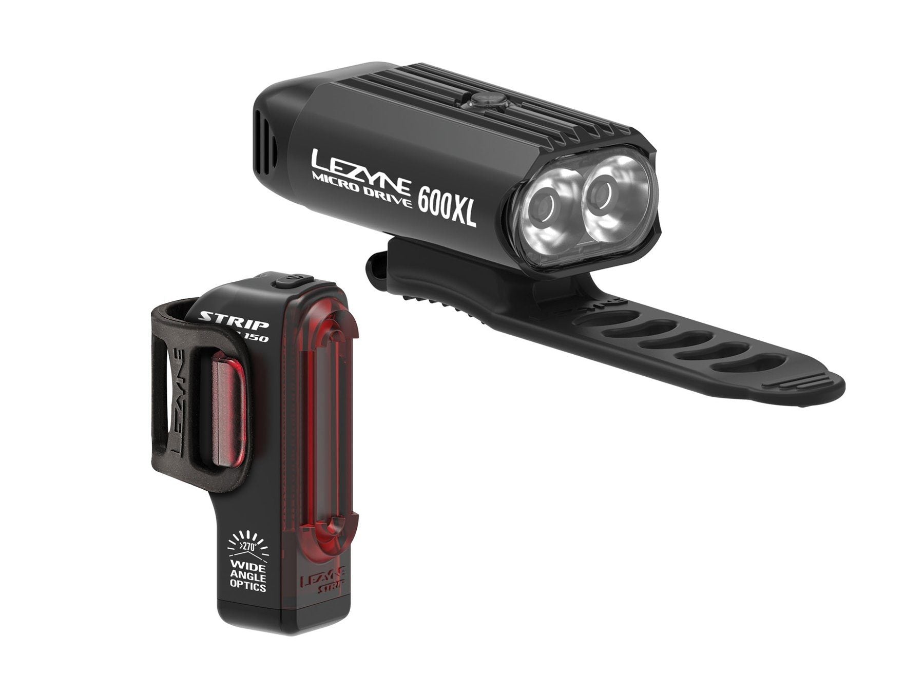 Lezyne Micro Drive 600XL/Strip Pair