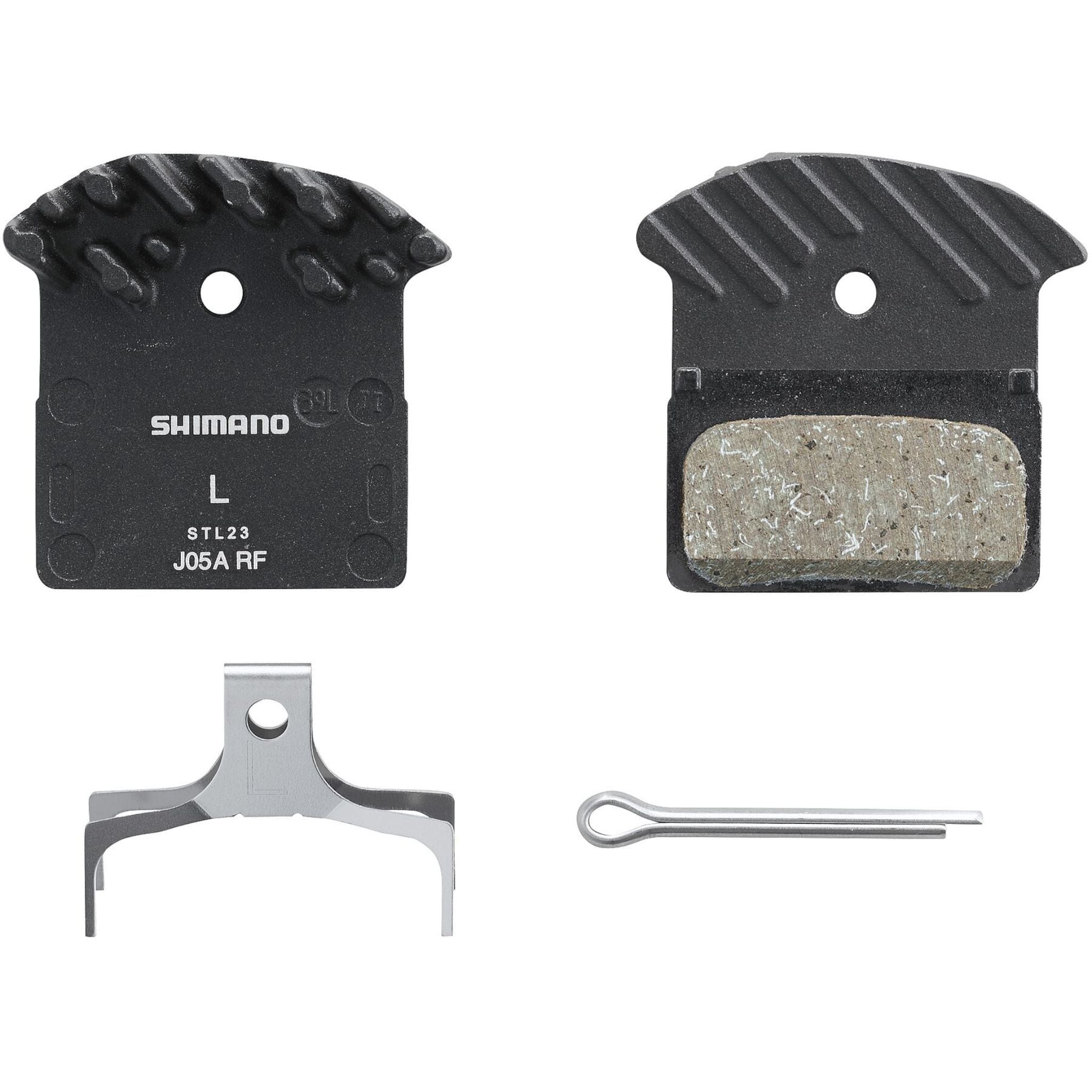 Shimano J05A-RF Resin Disc Pads with Cooling Fins