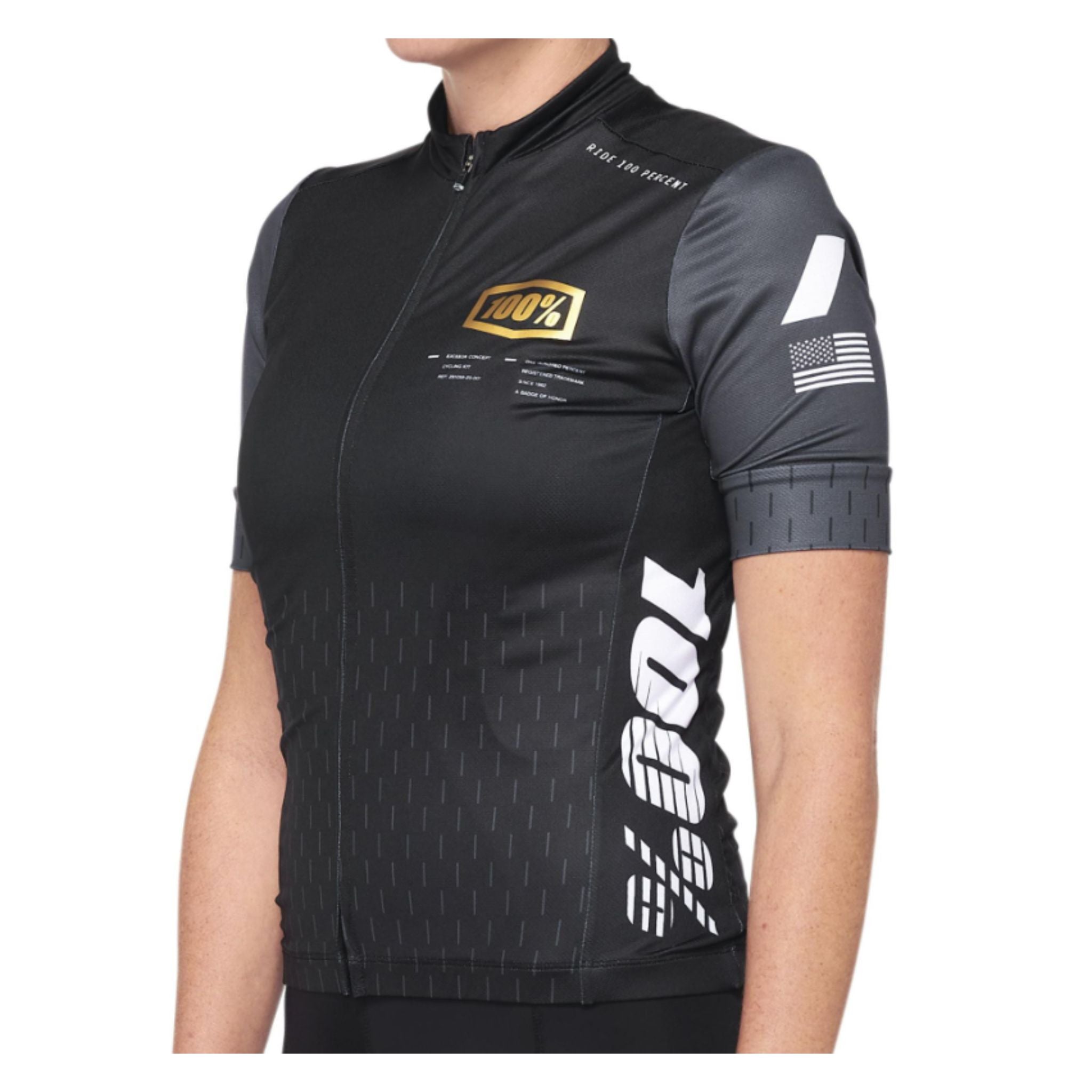 100% Exceeda Women's Short Sleeve Jersey