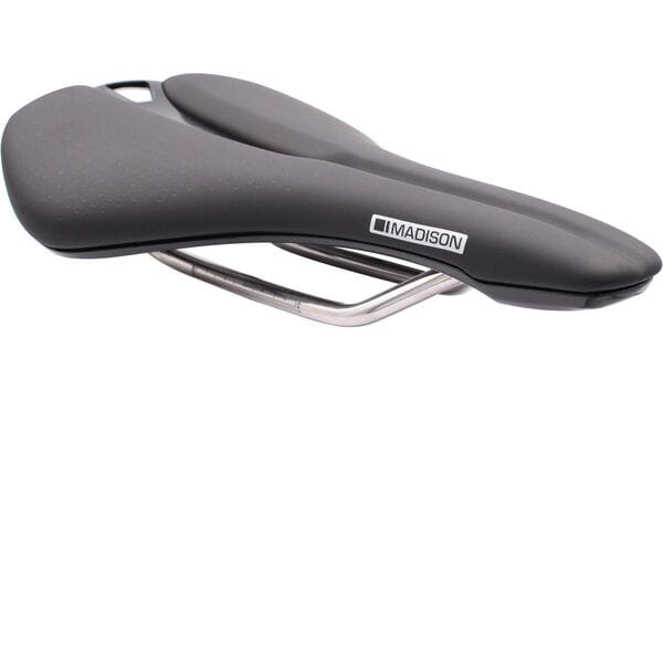 Madison Flux Aero Short Alloy Titanium Rail Saddle