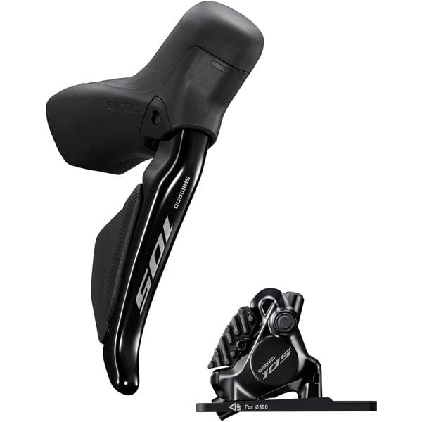 Shimano 105 Di2 ST-R7170 Hydraulic Disc 12-Speed STI Lever & Calliper